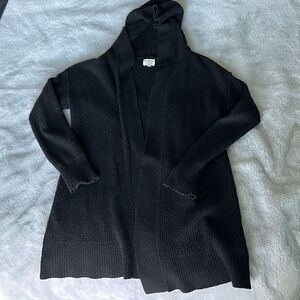 Hooded Shirt Sweater